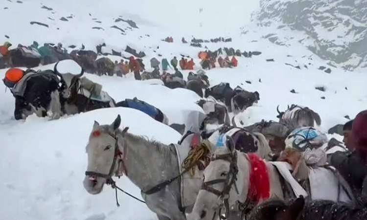 Remaining stranded hikers rescued near Everest