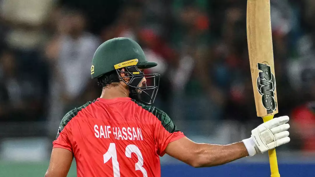 Saif attains career-best T20 rankings