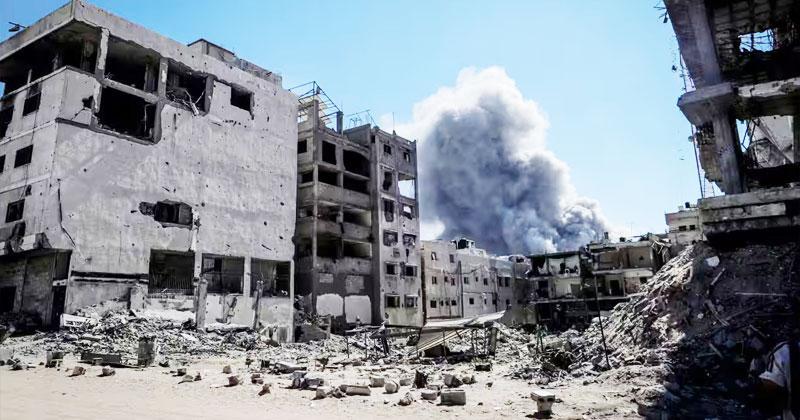 Gaza civil defence reports strikes after ceasefire plan announcement