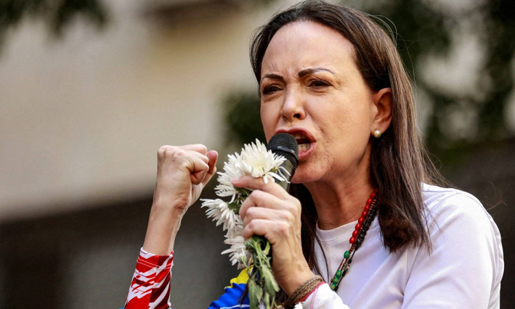Nobel winner Machado a 'key, unifying figure' against 'brutal' Venezuelan state: committee