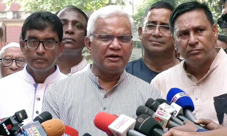 Condolence meeting of Rangpur BNP leader Anisur Rahman Laku held