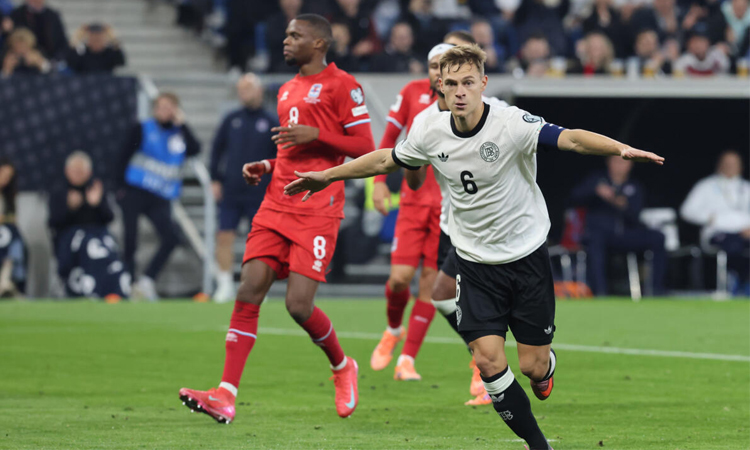 Kimmich doubles up as Germany cruise past Luxembourg