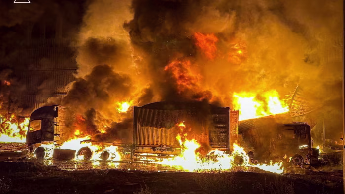 Russian attack cuts power to parts of Ukraine's Odesa region