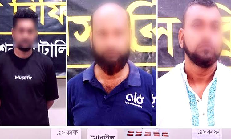 4 held with huge drugs in 3 northern districts