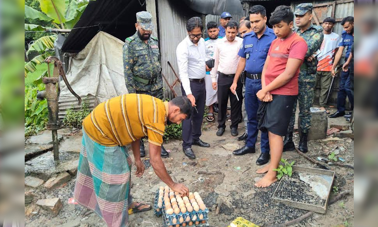 Tk 7 lakh fined to five establishments by Safe Food Authority in Bhairab