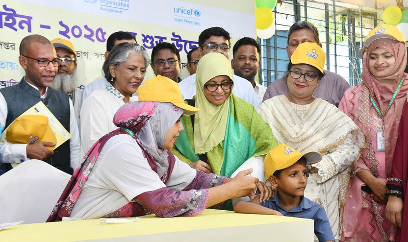 Nationwide typhoid vaccination campaign continues across country 