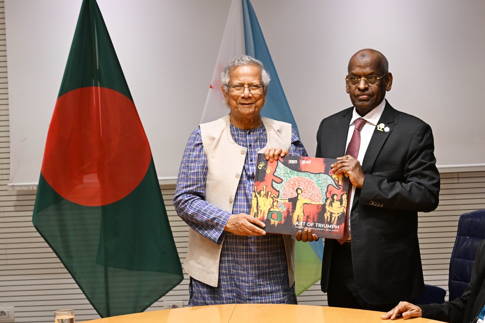CA holds meeting with Djibouti PM