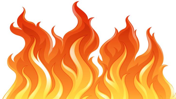 Fire breaks out in twin factory buildings in Mirpur