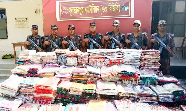 Smuggled goods worth Tk 2.5cr seized in Cumilla
