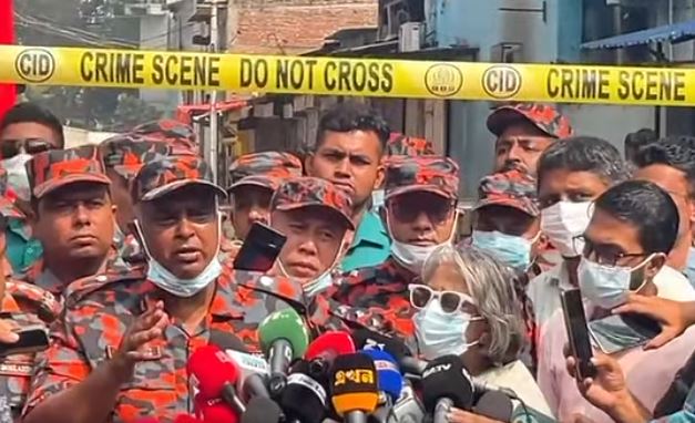 None suspected to be inside chemical warehouse: FSCD