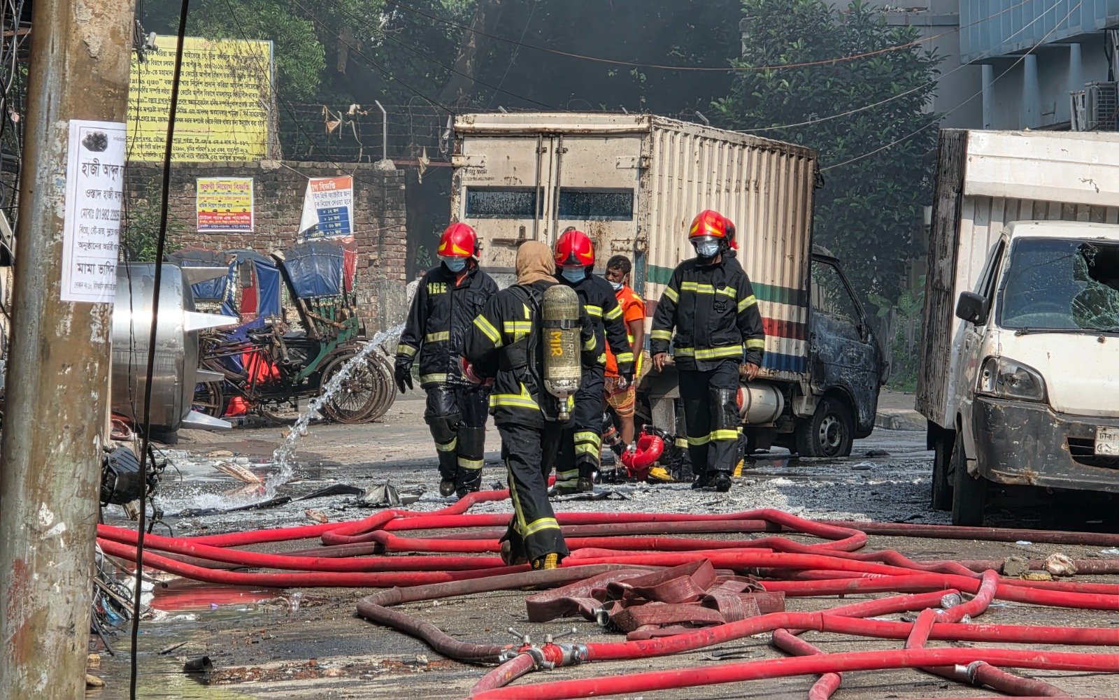 DNA profiling must before bodies of Mirpur fire victims handed over: Police