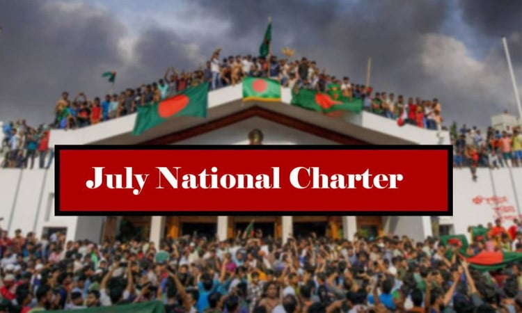 Historic July Charter to be signed today