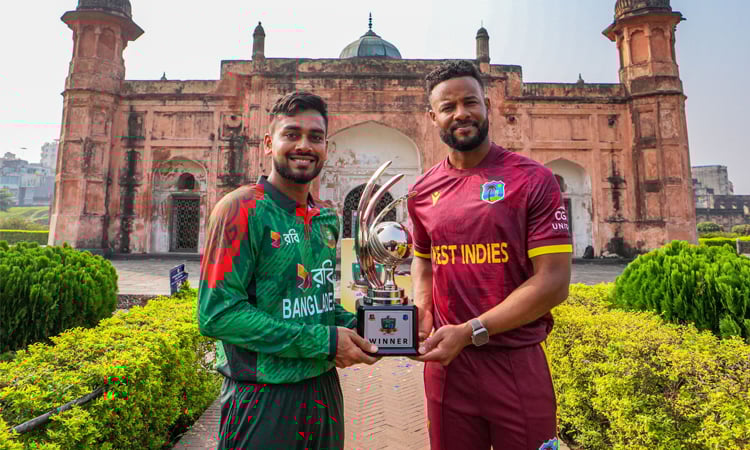Bangladesh-WI ODI series unveiled at Lalbagh Kella