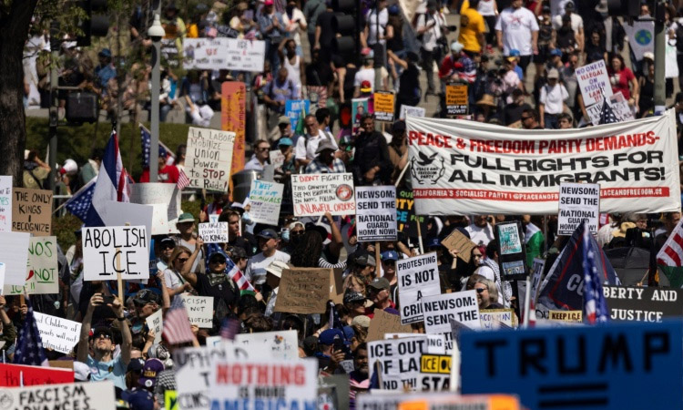 'No Kings' rallies across US to gauge anti-Trump outrage