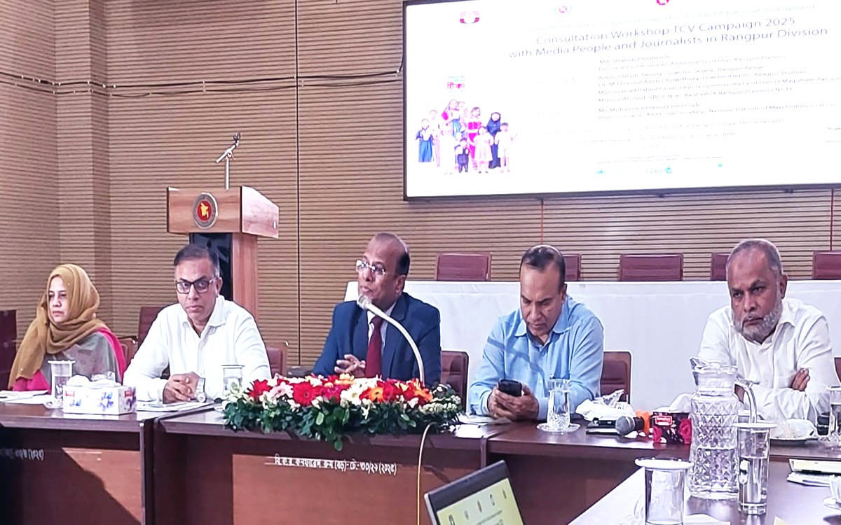 Media urged to inspire people to make typhoid vaccination successful