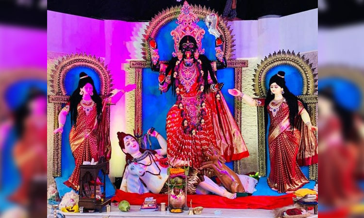 Kali Puja being celebrated 