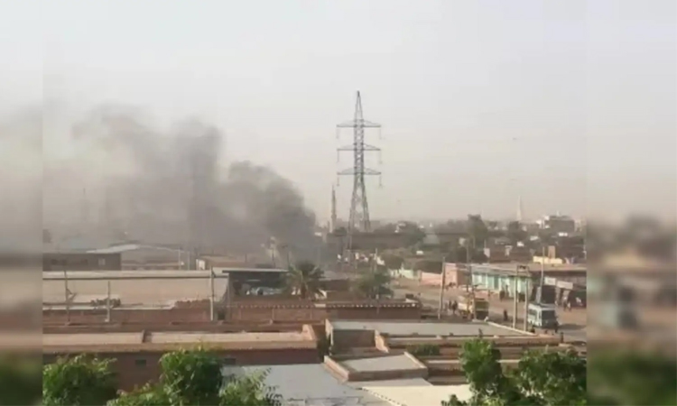 Paramilitary drones target Khartoum airport: military source