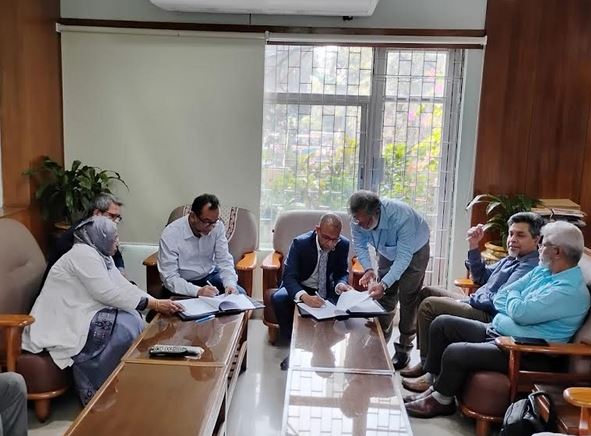 MoU Signed: WHO to support BMU in infection prevention and control