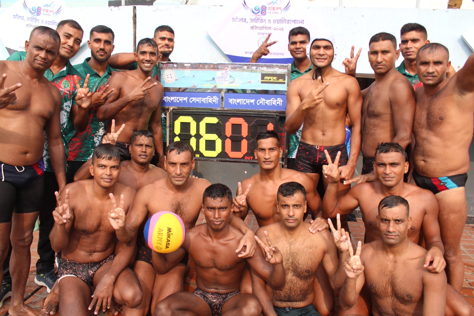 National swimming concludes with domination of Navy