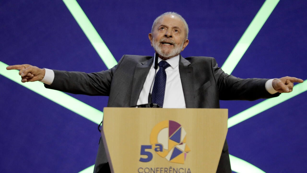 Brazil's Lula says will seek a fourth term in 2026 elections