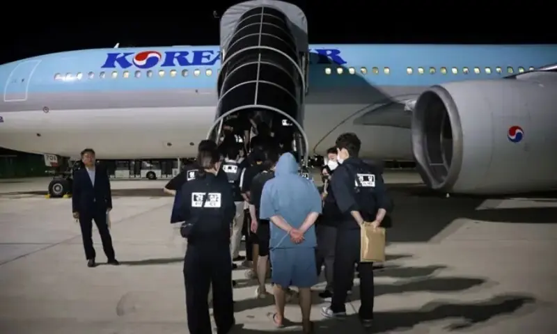 Cambodia clarifies time of South Korean arrests in cyberscam crackdown