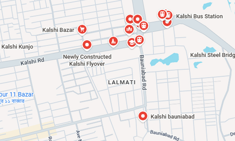 Fire at garments in Kalshi under control