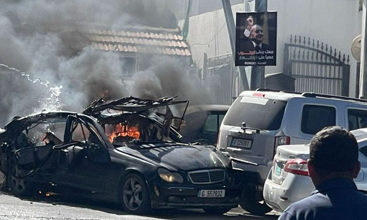 Two killed in Israeli strikes in south Lebanon