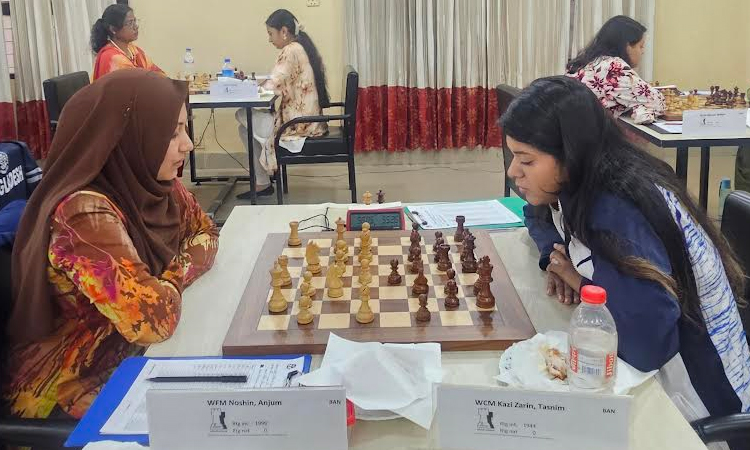 Noshin takes solo lead in Nat'l Women's Chess Championship