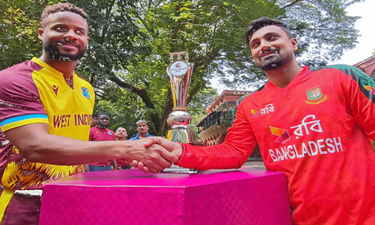 T20 series trophy unveiled at CRB in port city