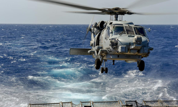 US Navy helicopter, jet crash into South China Sea