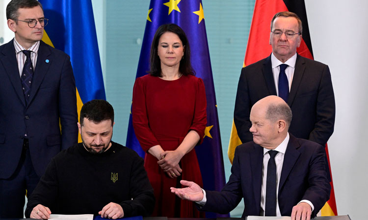 Zelensky says needs European support for two to three more years of fighting