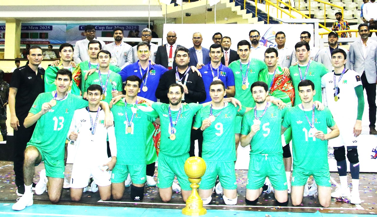 Turkmenistan emerged unbeaten champion