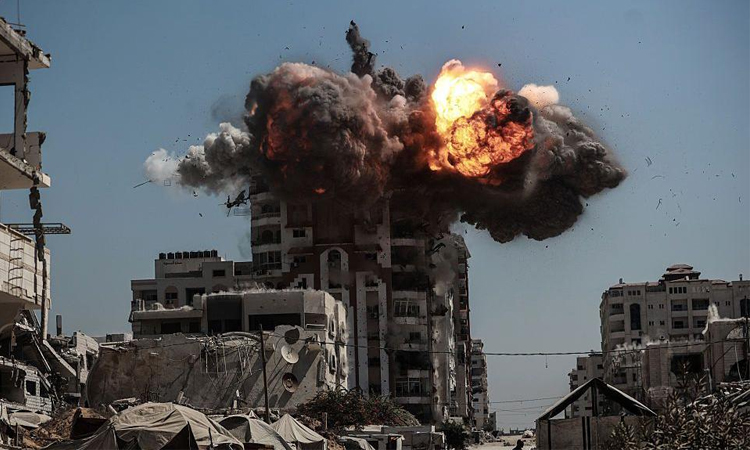 Israel launches air strikes on Gaza, says Hamas attacked troops