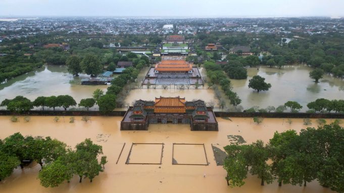Record Vietnam rains kill four and flood 100,000 homes