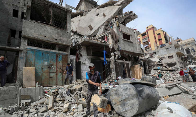 Gaza's civil defence says at least 50 killed in Israeli strikes