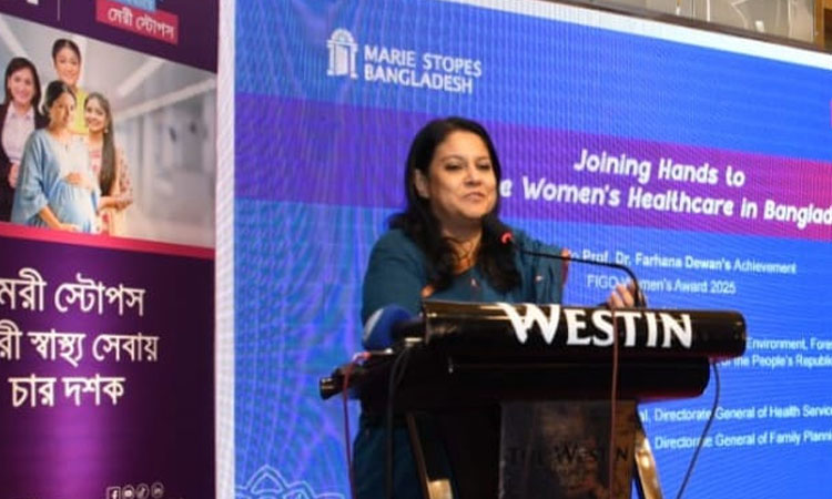 Women’s health, empowerment key to sustainable development: Rizwana Hasan