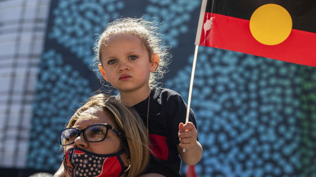 Indigenous Australians celebrate historic state treaty