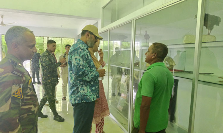 Ansar DG Maj Gen Motaleb visits Karamjal in Sundarbans