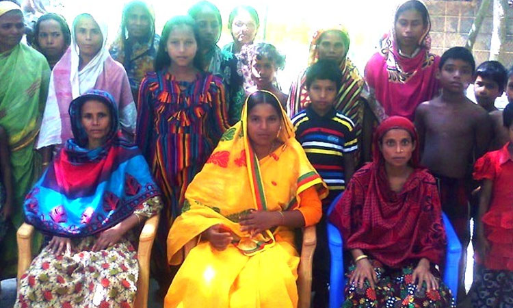 Women-led households of Sarkerpara village win poverty cycle