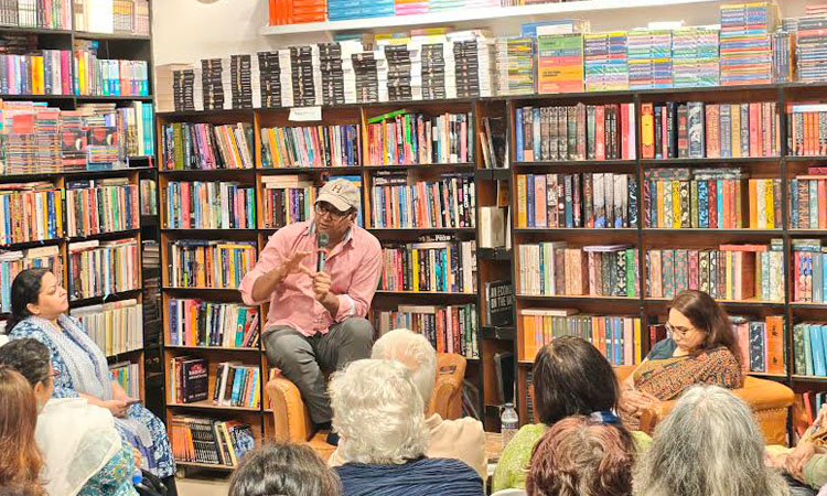 A book talk on Zia Haider's famous 'In Light of What We Know' held 