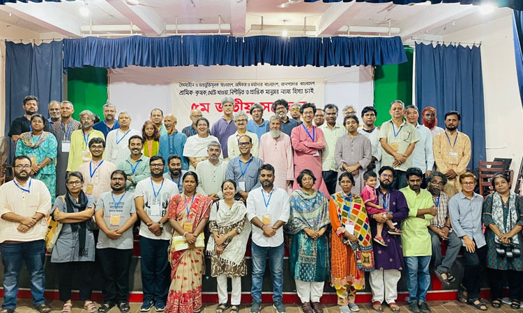 Zonayed Saki, Abul Hasan elected chief and exec. coordinators of Gono Sanghati Andolan