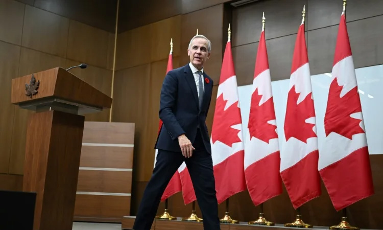 Canada PM says first budget will help reduce reliance on US