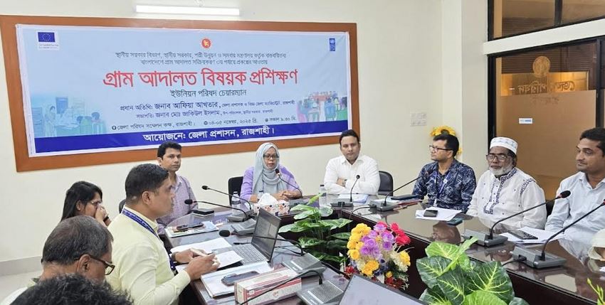 Speakers for making village courts effective in rural areas