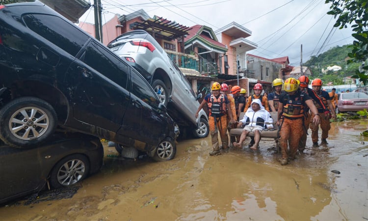 Typhoon death toll soars past 90 in the Philippines