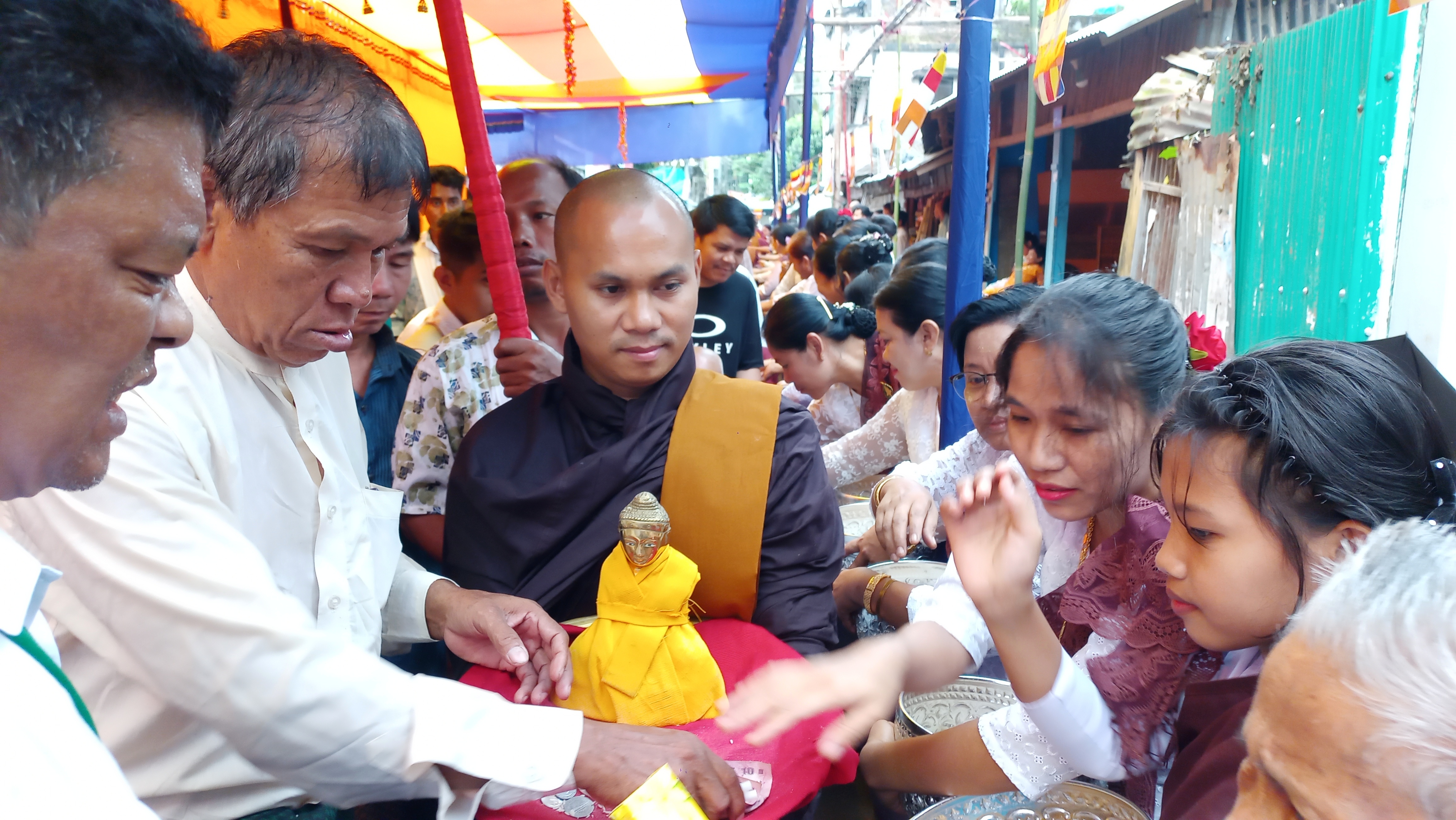 Moha Pinda Dana concluded in Bandarban