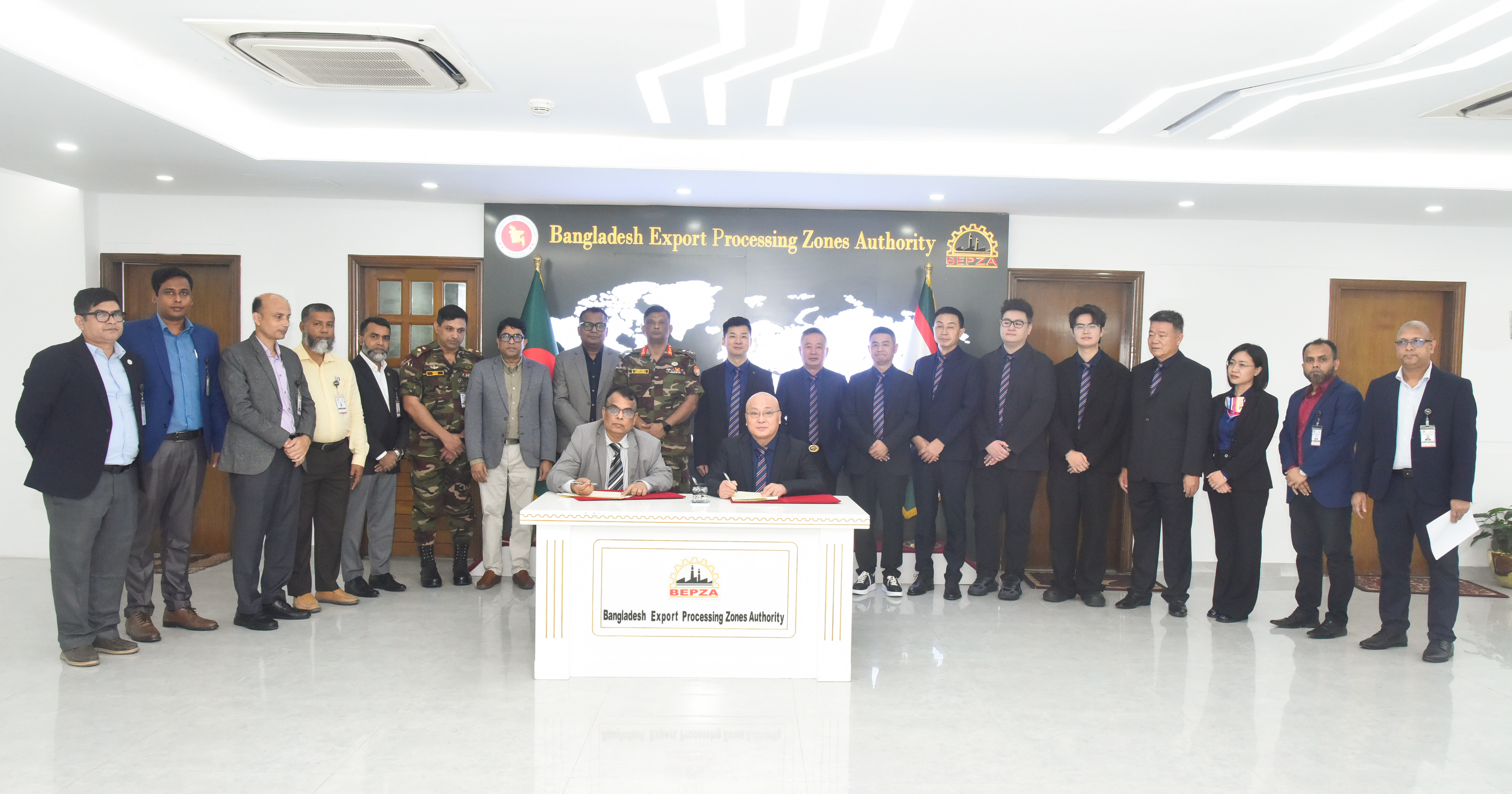 BEPZA signs agreements with 4 companies to invest $111m in BEPZA EZ