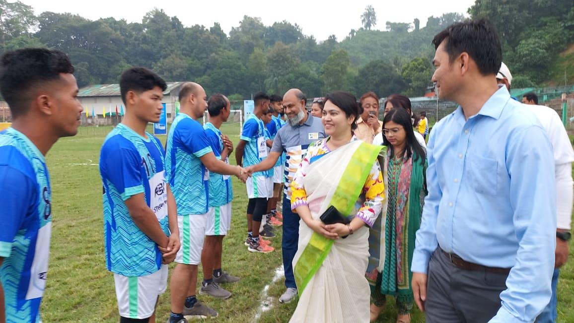 Cute 1st Div men’s handball league inaugurated in Bandarban