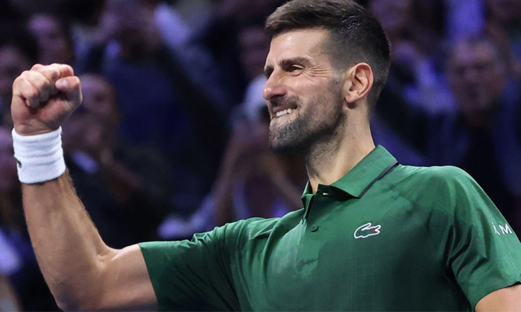 Djokovic sets up Athens final showdown with Musetti