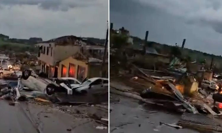 Tornado kills 5, injures 130 in Brazil