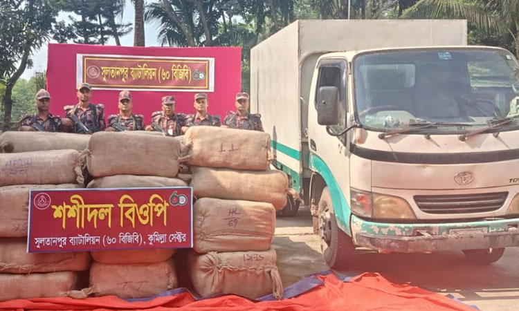 BGB seizes huge smuggled goods in Cumilla
